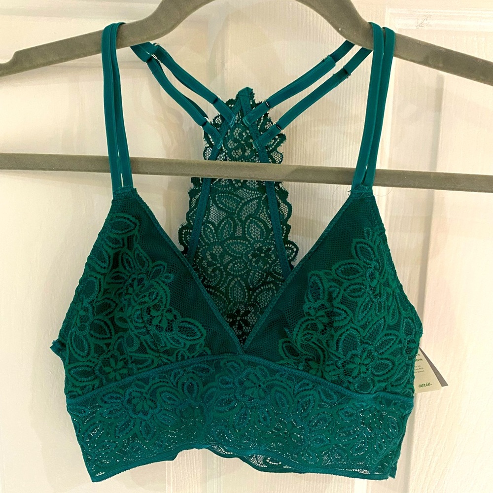 Aerie lace racer back bralette